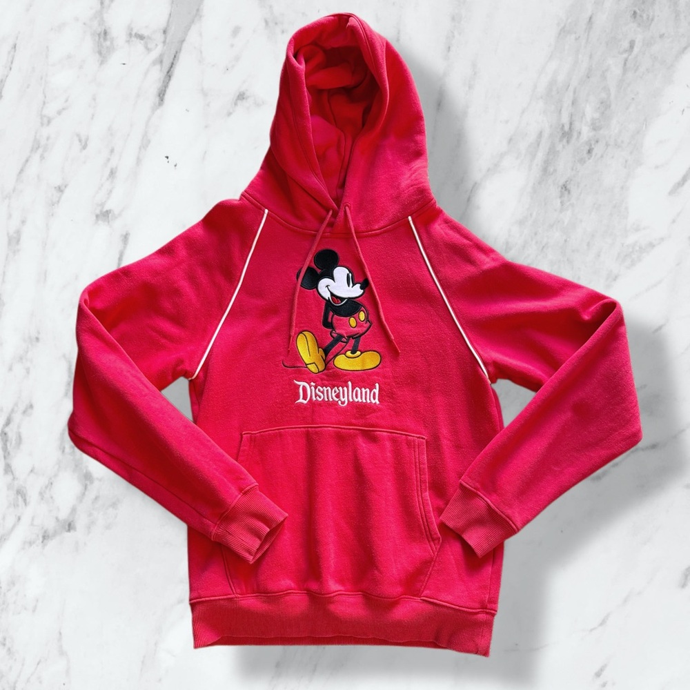 Disneyland Pink Mickey Mouse Hoodie Sweatshirt
